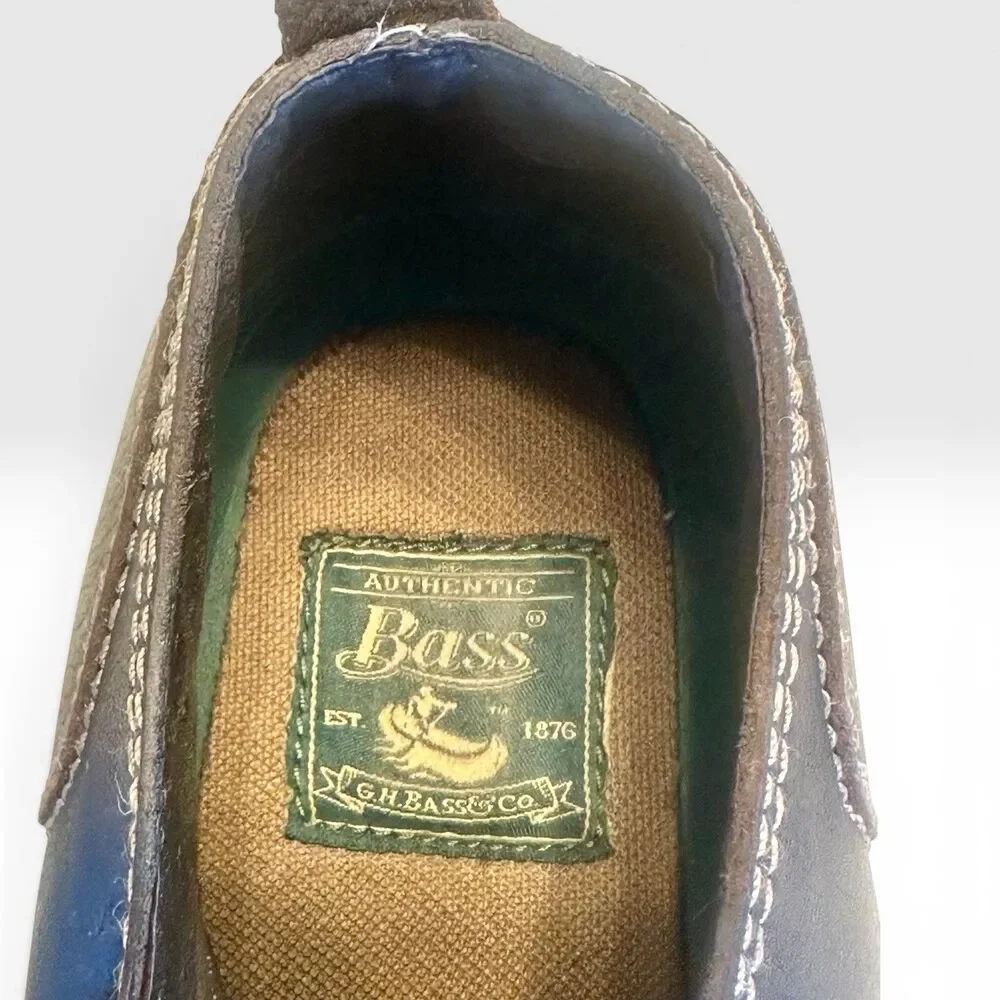 G.H. Bass Grayford Brown Leather Oxford Shoes Men’s 13D Comfort